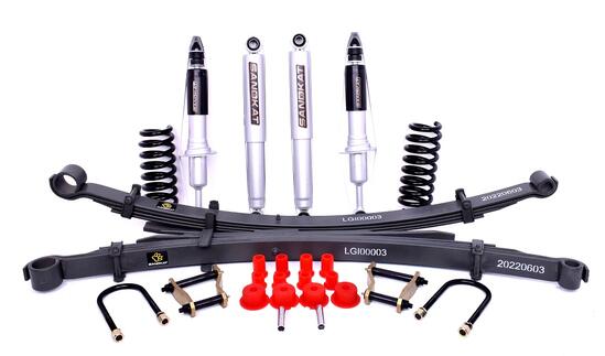 Σετ ανάρτησης +5cm. Sandkat 4x4 για Mazda BT50, 10/2011+, +70kg. +300 κιλά