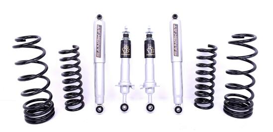 Комплект окачване Sandkat4x4 - +5 см - Renault Alaskan - +40кг/+150кг 4Х4