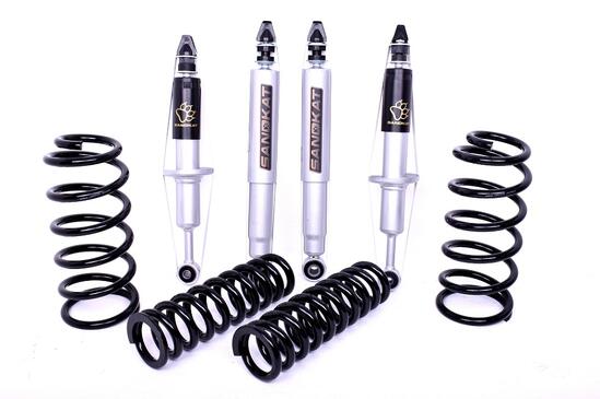  Σετ ανάρτησης +5cm. Sandkat 4x4 για Toyota Land Cruiser 120-150, +55 κιλά. +100 κιλά.