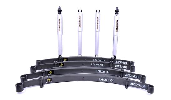 Комплект окачване Sandkat4x4 - +5 cm - Suzuki SamuraÏ 410/413 (Sierra SL/LJ) - Дизел - +50/100 кг 4х4